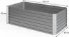 OK-Living Hochbeet , 180 x 60 cm, Silber Produktbild-Vorschau 3