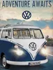 VW Volkswagen Bulli Adventure Bettwäsche Biber / Flanell Produktbild-Vorschau 4