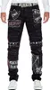 Cipo & Baxx Herren Straight Fit Jeans Mid Waist CD571 Black Produktbild-Vorschau 1
