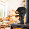 Relaxdays Kaminventilator, wärmebetrieben ohne Strom, 6 Produktbild-Vorschau 2