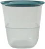 Tupperware Clear Collection Becher 230 ml dunkeltürkis Produktbild-Vorschau 3