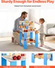 SucceBuy Établi en bois pour enfants avec 62 outils, dès 3 Voir les images du produit 6