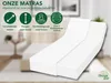 Ergonomische koudschuimmatras met 7 zones | 180 x 200 cm | Productafbeelding-voorbeeld 2