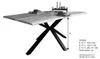 Epoxidharz Esstisch 180x90cm "Chicago" Wildeiche massiv Produktbild-Vorschau 7