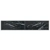 vidaXL Konsolentisch Schwarz 180x35x75,5 cm Hartglas Produktbild-Vorschau 5
