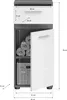 Xonox.home Unterschrank Blake BxHxT 35 x 79 cm x 31 cm Produktbild-Vorschau 3