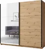 Schwebetürenschrank Arsen 10 Kleiderschrank 150x62x207cm Produktbild-Vorschau 1