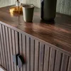 sweeek - TV-Möbel mit geriffeltem Holzdekor 160 cm - Produktbild-Vorschau 5