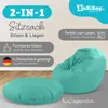 BuBiBag Sitzsack XXL Erwachsene mit Füllung – 2in1 Sitzsack Produktbild-Vorschau 6
