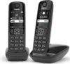 Téléphone fixe sans fil Gigaset AS690 Duo Noir Voir les images du produit 10