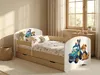 Lit pour tout-petits 140 x 70 cm avec rangement | Lit Voir les images du produit 1
