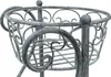 DanDiBo Blumentreppe Metall Grau 75 cm Blumenständer mit 3 Produktbild-Vorschau 5