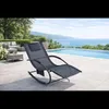 Schaukelliege Sonnenliege Liegestuhl Relaxliege Gartenliege Produktbild-Vorschau 1