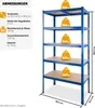 tectake® heavy duty regál s 5 policemi 90,5 x 45,5 x 180,5 Náhled obrázku produktu 7