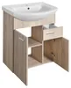 Aqualine ZOJA Unterschrank 61,5x74x32cm, 2x Tür, 1x Produktbild-Vorschau 3