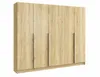 Kleiderschrank Riva 250 - Craft Gold - 250 x 42 x 215 cm Produktbild-Vorschau 1