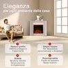 KAMINIO Camino elettrico MATTI - Camino elettrico angolare Anteprima dell’immagine prodotto 2