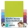 Jersey Spannbettlaken 80x160 - 80x180 cm, 100% Baumwolle Produktbild-Vorschau 1