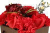 Seifenblumenstrauß - Rote Rosen und Nelken Produktbild-Vorschau 4
