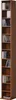 A tall, narrow CD shelf filled with CDs. Voir les images du produit