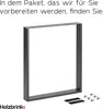 Holzbrink Tischbeine Metall Schwarz | Tischkufen / Produktbild-Vorschau 2