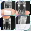 Mini clip autoadesive, porta foto e appunti trasparenti, 50 Anteprima dell’immagine prodotto 6
