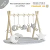 LuMali Baby Gym mit 8 Spielzeugen & Matte , Spielbogen Produktbild-Vorschau 2