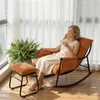 Fauteuil à bascule d’allaitement avec repose-pieds, poche Voir les images du produit 2