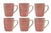 Keramik Frühstücks-Service - Rosa 18-teilig für 6 Personen, Produktbild-Vorschau 3