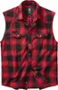 Brandit - CHECKED FLANELL Shirt rot / schwarz - 5XL Voir les images du produit 9