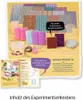 A flat lay of a craft kit with various materials and instructions. Anteprima dell’immagine prodotto