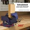 Bituxx Schraubstock Handschraubstock Werkbank Werkstatt Produktbild-Vorschau 4