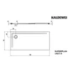 Kaldewei 382747980670 DW SUPERPLAN Mod.1827-5, 700 x 1500, Produktbild-Vorschau 2