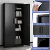 COSTWAY Zamykana szafka na dokumenty, 180 cm metalowa Podgląd zdjęcia produktu 7