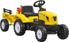 HOMCOM Šlapací traktor s přívěsem Šlapací auto Traktor Náhled obrázku produktu 1