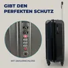 MuchoWow® Koffer Handgepäck Trolley Rollkoffer Kleine Produktbild-Vorschau 3