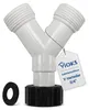 Gabelanschluss Doppelanschluss PVC für 3/4 Zoll Produktbild-Vorschau 1