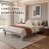 Homestyle4u Holzbett 140x200 mit Lattenrost mit Matratze Produktbild-Vorschau 11