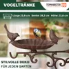 TOPANBIETER 999 Wand Vogeltränke Twinki Vogelbad Produktbild-Vorschau 2