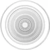 A top-down view of a clear PopGrip MagSafe accessory. Produktbild-Vorschau