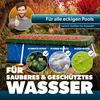 Poolabdeckung Winter rechteckig 800x400 cm | 200g/m² Produktbild-Vorschau 2