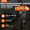 Paranco elettrico a catena VEVOR, portata 998 kg, altezza Anteprima dell’immagine prodotto 2