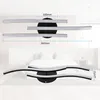 IMPTS LED Deckenleuchte 16W Modern Deckenlampe Schwarz mit Produktbild-Vorschau 4