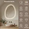 S'AFIELINA Badspiegel mit Beleuchtung 75×55cm LED Touch Produktbild-Vorschau 4