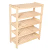 Étagère en bois / étagère sur pied en pin massif, 5 Voir les images du produit 1