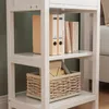 Holz-Nachttisch mit Schublade und 2 Ablagen, modern, 45 cm Produktbild-Vorschau 6