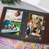 ZEEYUAN Fotoalbum zum Selbstgestalten 18x22cm Hochzeit Produktbild-Vorschau 3