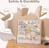 Caveen Kinder Bücherregal 5 Ebenen, Holz Kinderregal mit Produktbild-Vorschau 5