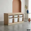 sweeek - Kinder-Aufbewahrungsmöbel Holzdekor mit 6 Produktbild-Vorschau 4