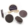 Adsamm® | 4 x Filzgleiter mit Nagel | Ø 35 mm | Braun | Produktbild-Vorschau 2
